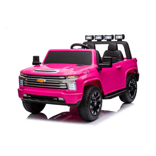 24V 4x4 Chevrolet Silverado 2 Seater Ride on Truck for Kids   Freddo Toys Canada