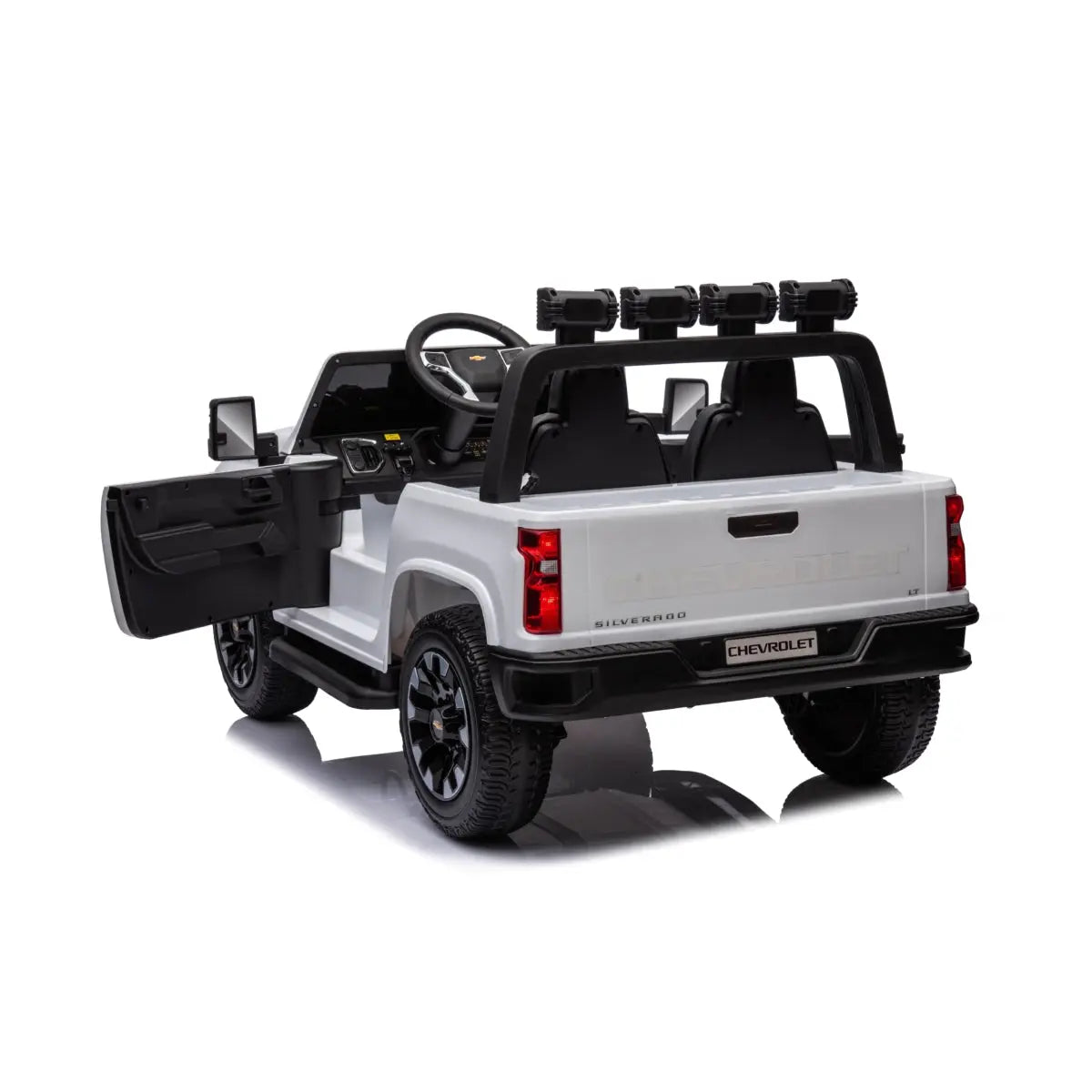 24V 4x4 Chevrolet Silverado 2 Seater Ride on Truck for Kids   Freddo Toys Canada