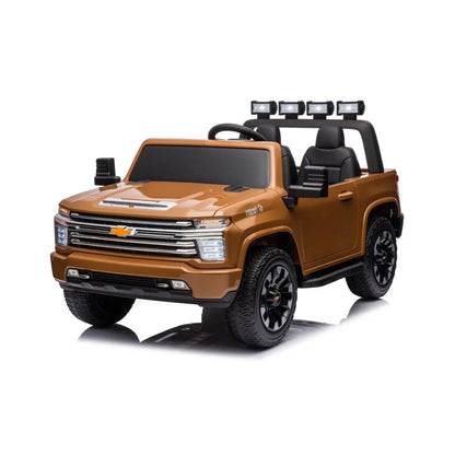 24V 4x4 Chevrolet Silverado 2 Seater Ride on Truck for Kids   Freddo Toys Canada