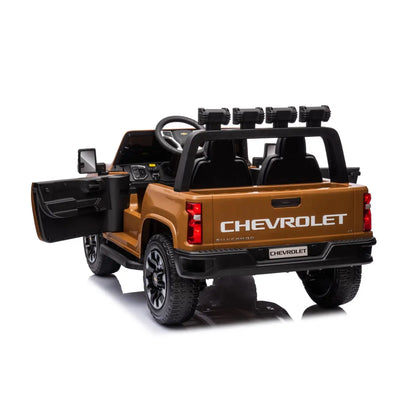 24V 4x4 Chevrolet Silverado 2 Seater Ride on Truck for Kids   Freddo Toys Canada