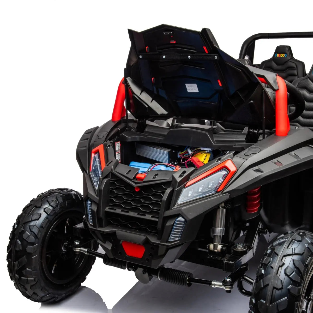 48V Freddo Beast XL: World's Fastest Kids' 4-Seater Dune Buggy with Advanced Brushless Motor & Precision Differential   Freddo Toys Canada