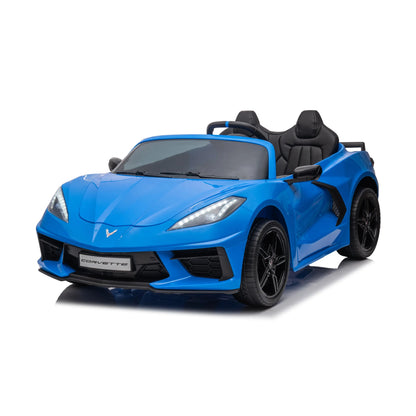 24V Chevrolet Corvette C8 2 Seater Ride on Car   Freddo Toys Canada