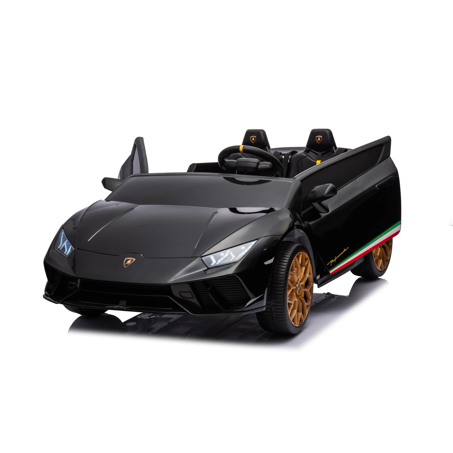 24V Lamborghini Huracan 2 Seater Kids' Electric Ride-On   Freddo Toys Canada