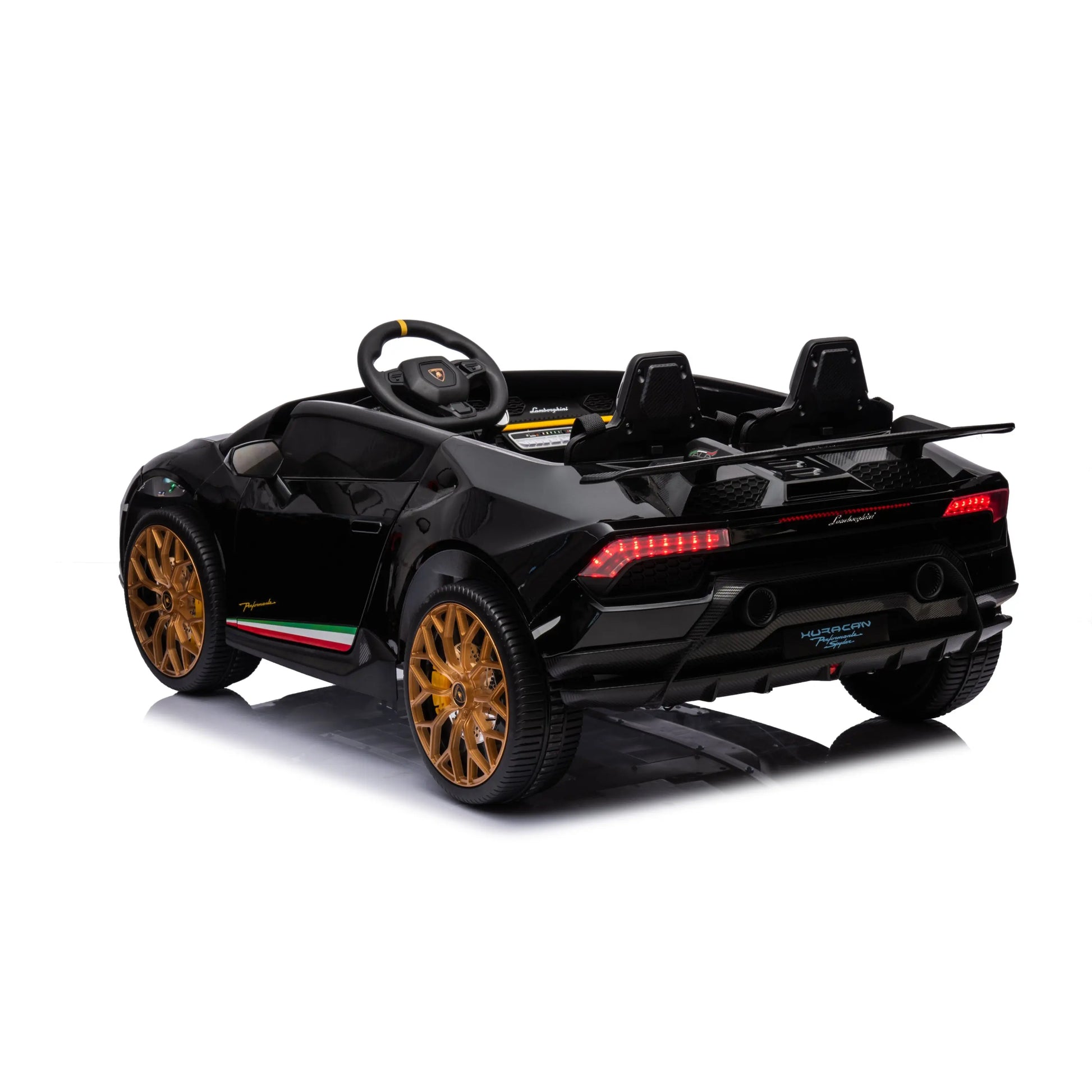 24V Lamborghini Huracan 2 Seater Kids' Electric Ride-On   Freddo Toys Canada