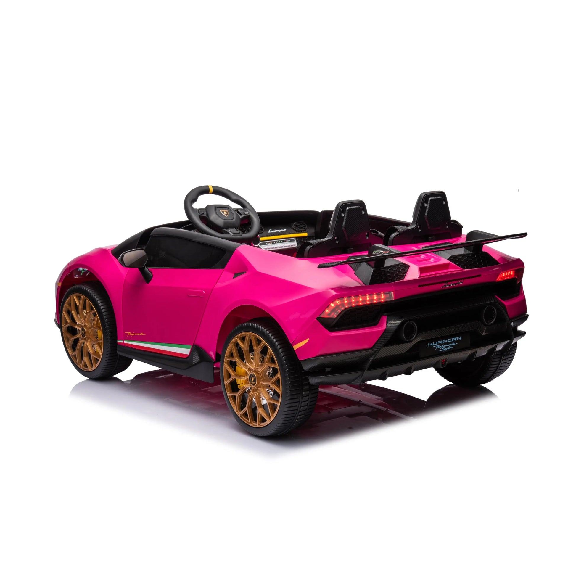 24V Lamborghini Huracan 2 Seater Kids' Electric Ride-On   Freddo Toys Canada