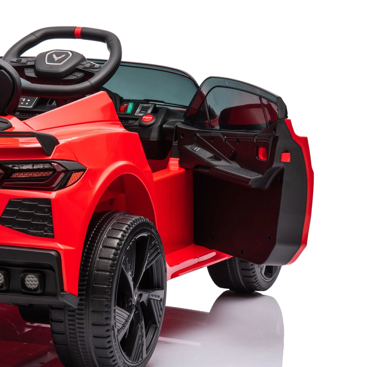 12V Chevrolet Corvette C8 1-Seater Kids Ride-On Car   Freddo Toys Canada