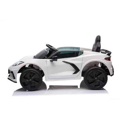 12V Chevrolet Corvette C8 1-Seater Kids Ride-On Car   Freddo Toys Canada