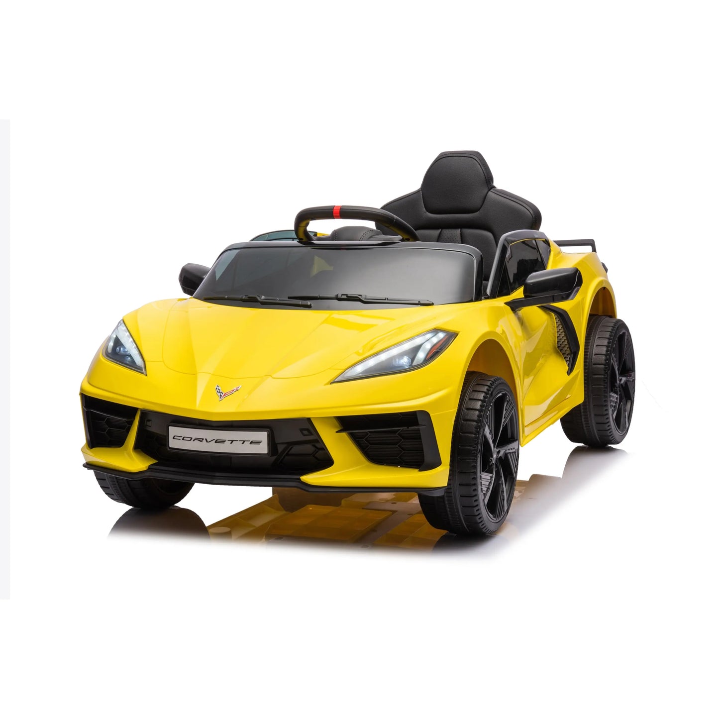 12V Chevrolet Corvette C8 1-Seater Kids Ride-On Car   Freddo Toys Canada