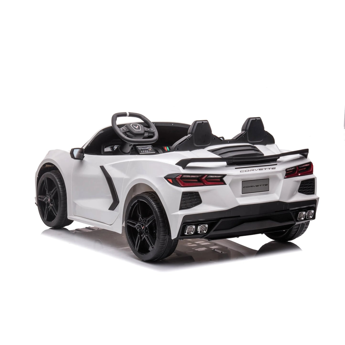 24V Chevrolet Corvette C8 2 Seater Ride on Car   Freddo Toys Canada