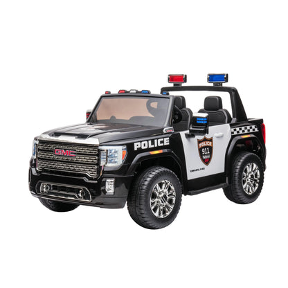 24V GMC Sierra Denali 2 Seater Police Ride-On Truck   Freddo Toys Canada